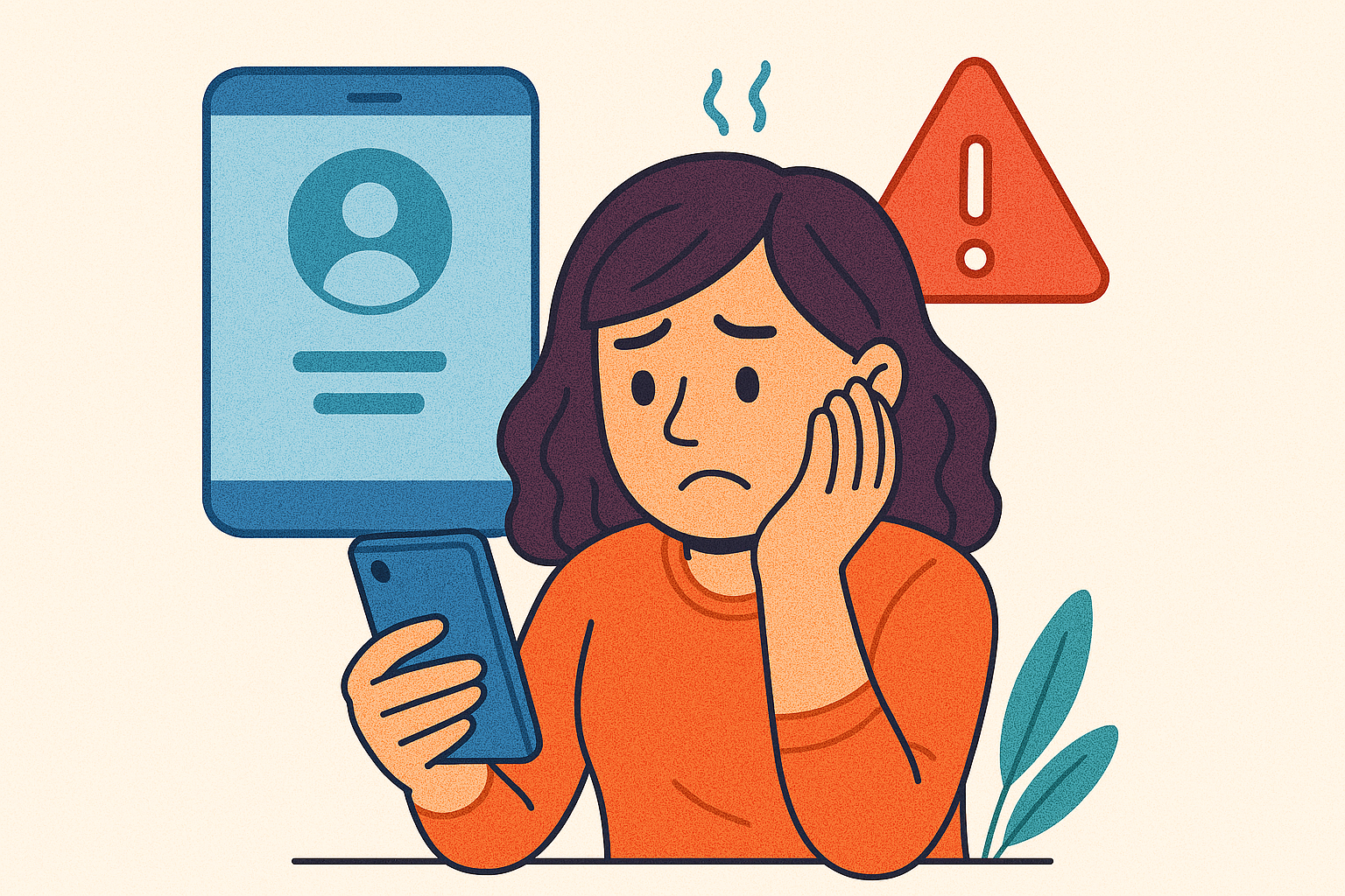 Problemas com a conta e o app